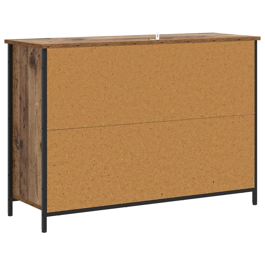 Buffet Bois ancien 100 x 35 x 70 cm Bois d'ingénierie - 4