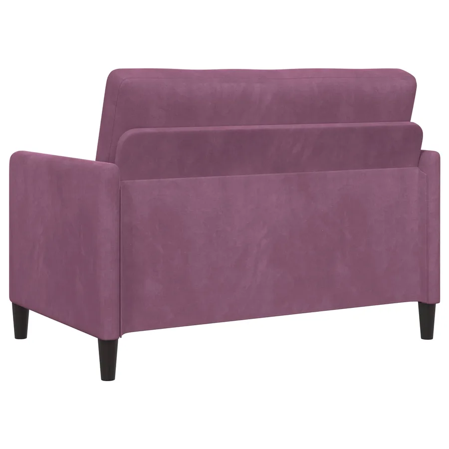 Sofa avec rangement Pourpre 122 x 78 x 87 cm Polyester - 5