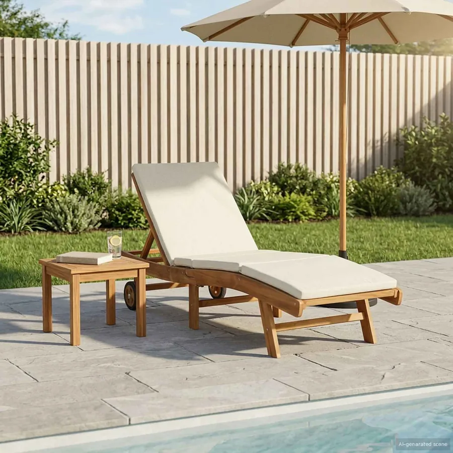 Transat Marron et crème Polyester