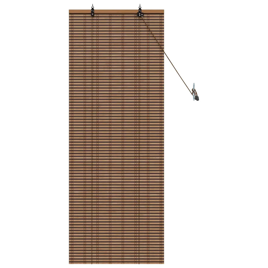 Store enrouleur Marron 50 x 160 cm Bambou - 3