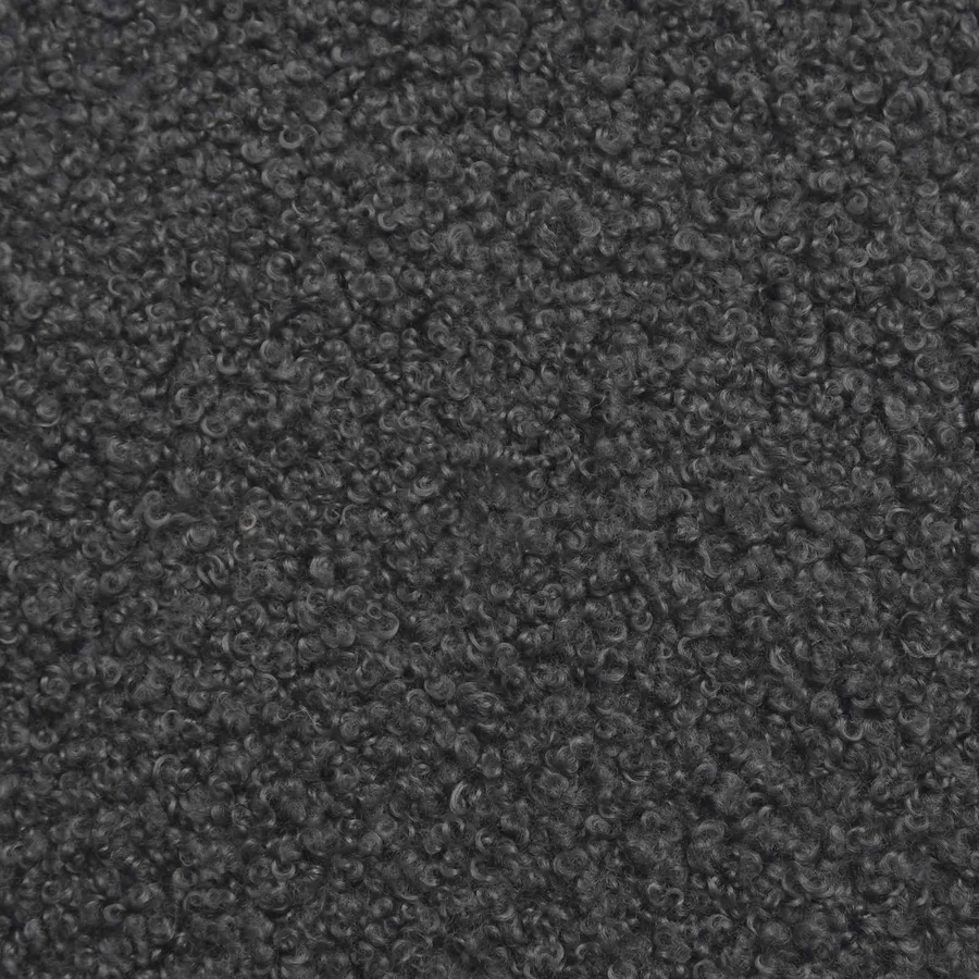 Fauteuil Gris foncé Bouclé - 7