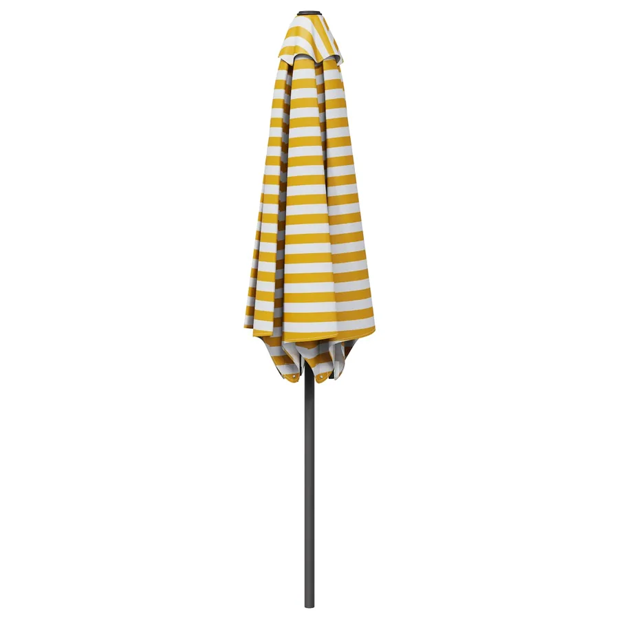 Parasol de jardin 300 x 300 cm Polyester Rectangulaire - 3