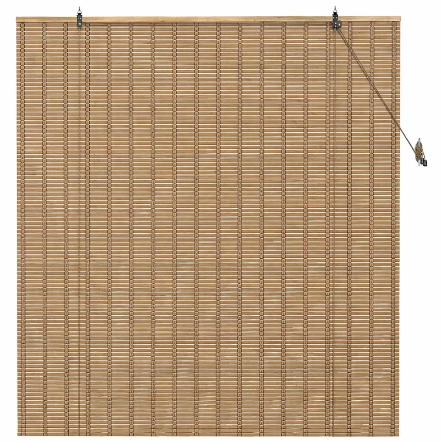 Store enrouleur Nature 160 x 160 cm Bambou - 3