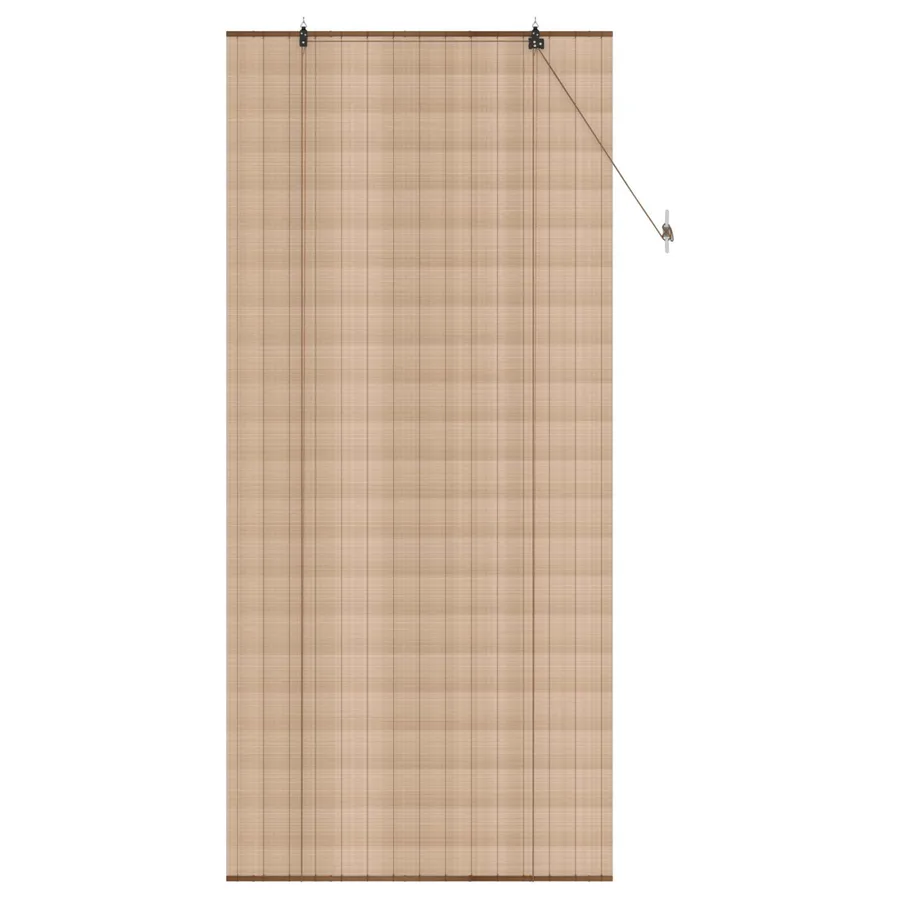 Store enrouleur Marron 110 x 220 cm Bambou - 2