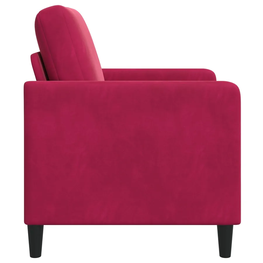 Sofa avec rangement Bordeaux 72 x 78 x 87 cm Polyester - 5