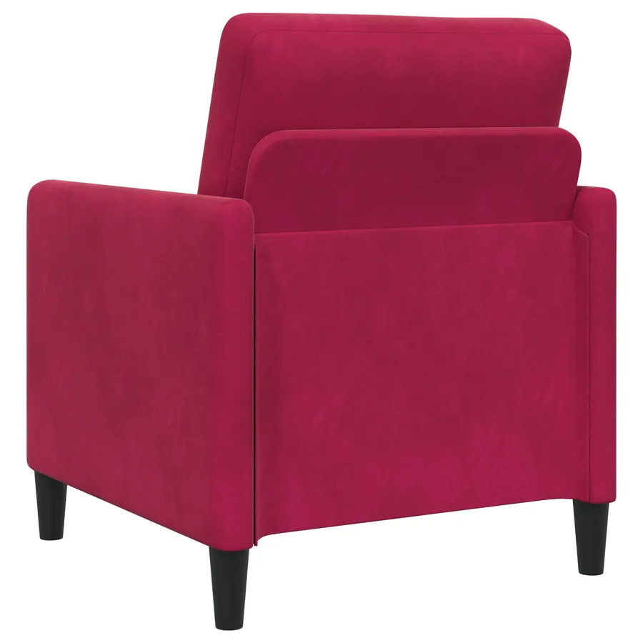 Sofa avec rangement Bordeaux 72 x 78 x 87 cm Polyester - 6
