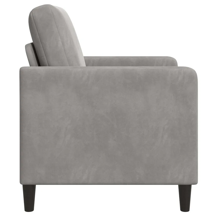 Sofa avec rangement Gris clair 72 x 78 x 87 cm Polyester - 5