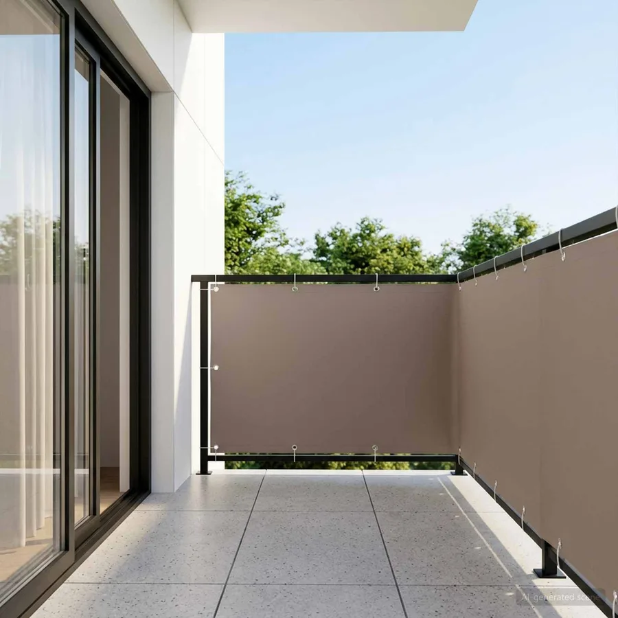 Écran de confidentialité pour balcon 1,5 x 25 m - 3