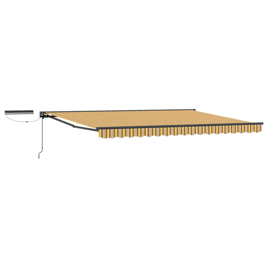 Auvent rétractable électrique 4,5 × 3,5 m - 2