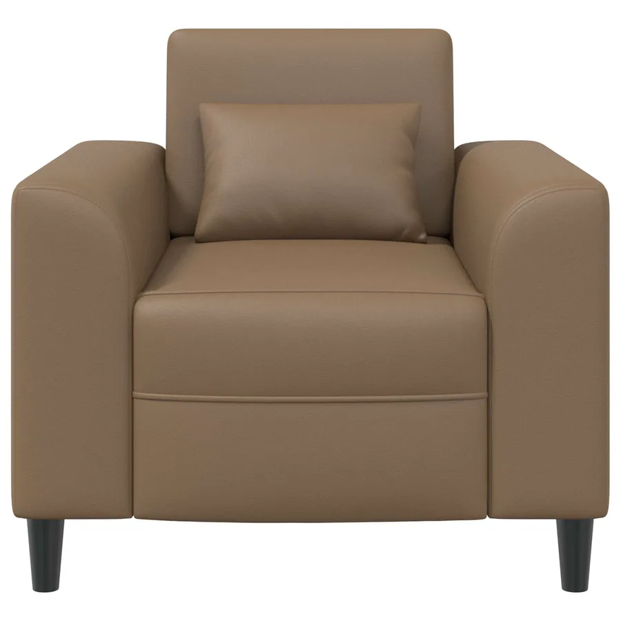 Fauteuil Cappuccino Simili cuir - 3