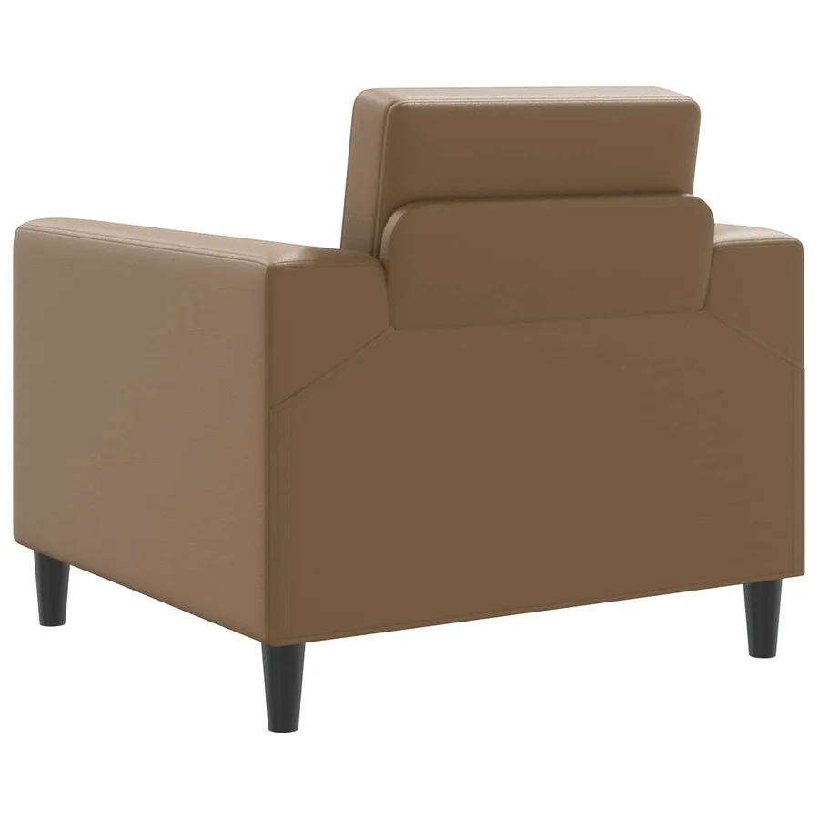 Fauteuil Cappuccino Simili cuir - 5