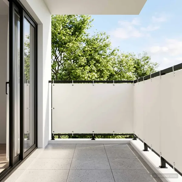 Écran de confidentialité pour balcon 1,2 x 25 m