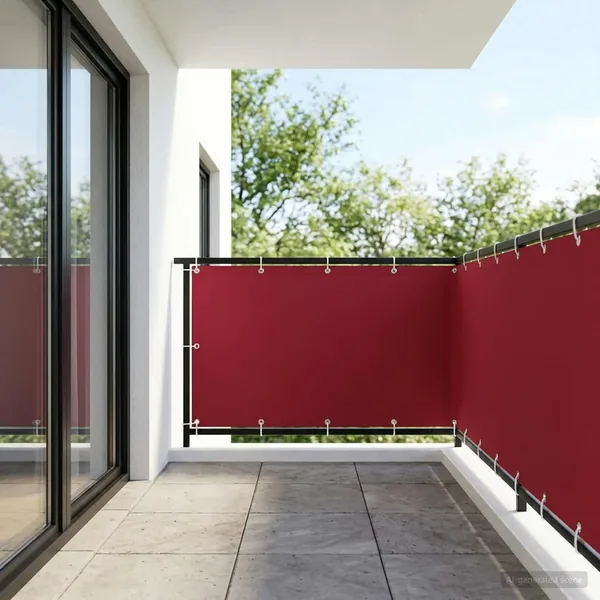 Écran de confidentialité pour balcon 150 x 300 cm