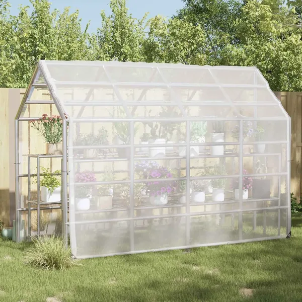 Couverture pour plantes Transparent 5 × 3,5 m PE