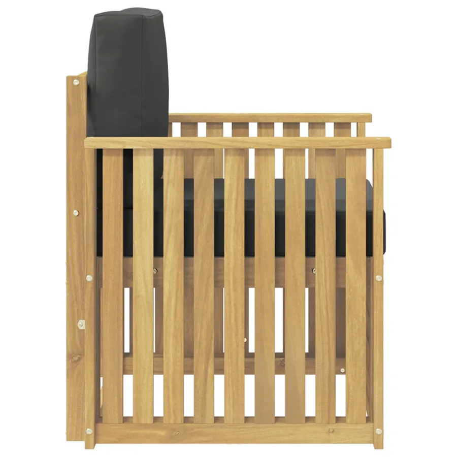 Ensemble de canapés d'extérieur Polyester Blanc - 4