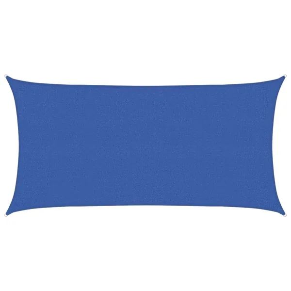Voile d'ombre Bleu 2,5 x 6 m HDPE