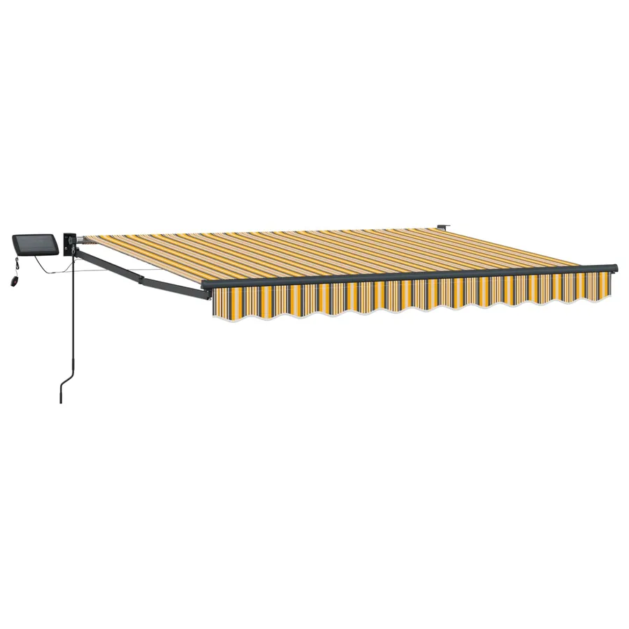 Store rétractable manuel avec LEDs 3 x 2 m - 2
