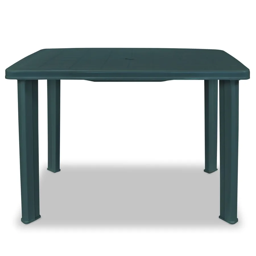 Table de jardin Vert 101 x 68 x 72 cm Plastique - 2
