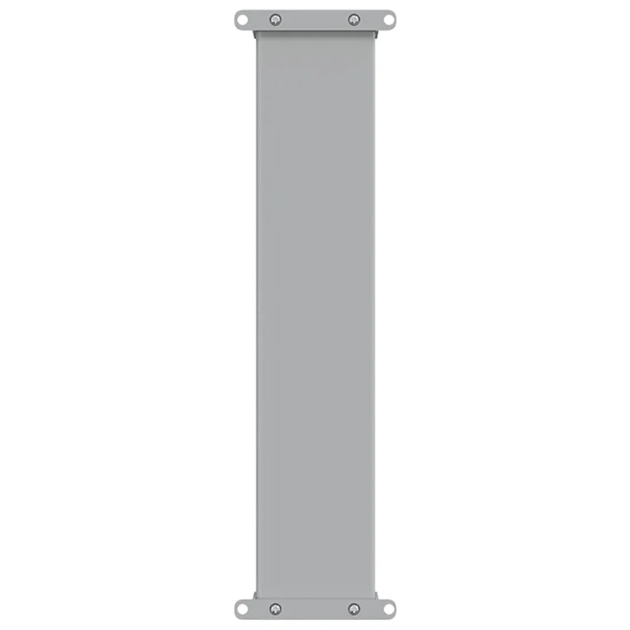 Auvent latéral rétractable de patio 60x300 cm Gris - 6