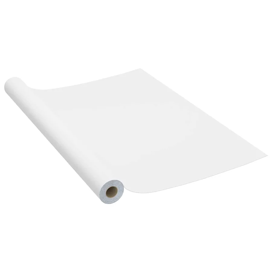 Films autoadhésifs pour meubles 2 pcs Blanc 500x90 cm PVC - 3