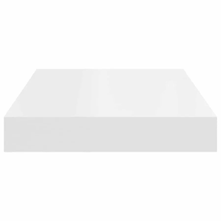 Étagères murales flottantes 2 pcs blanc 40x23,5x3,8 cm MDF - 8