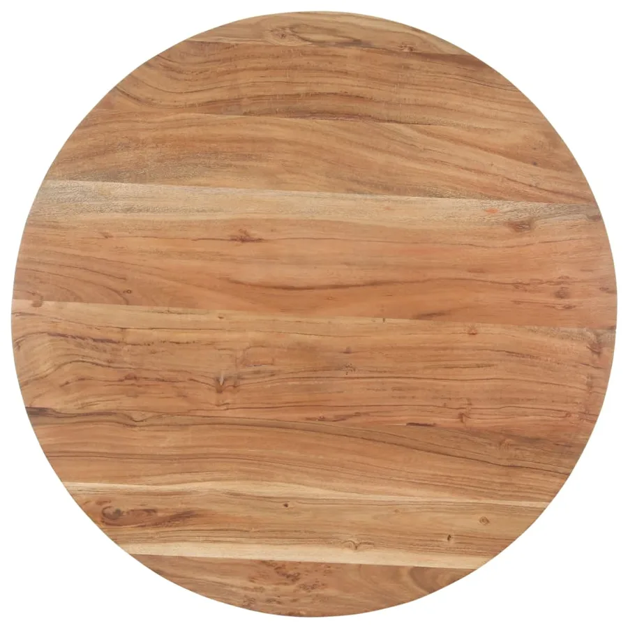 Table de salle à manger 80 cm Bois d'acacia solide - 2