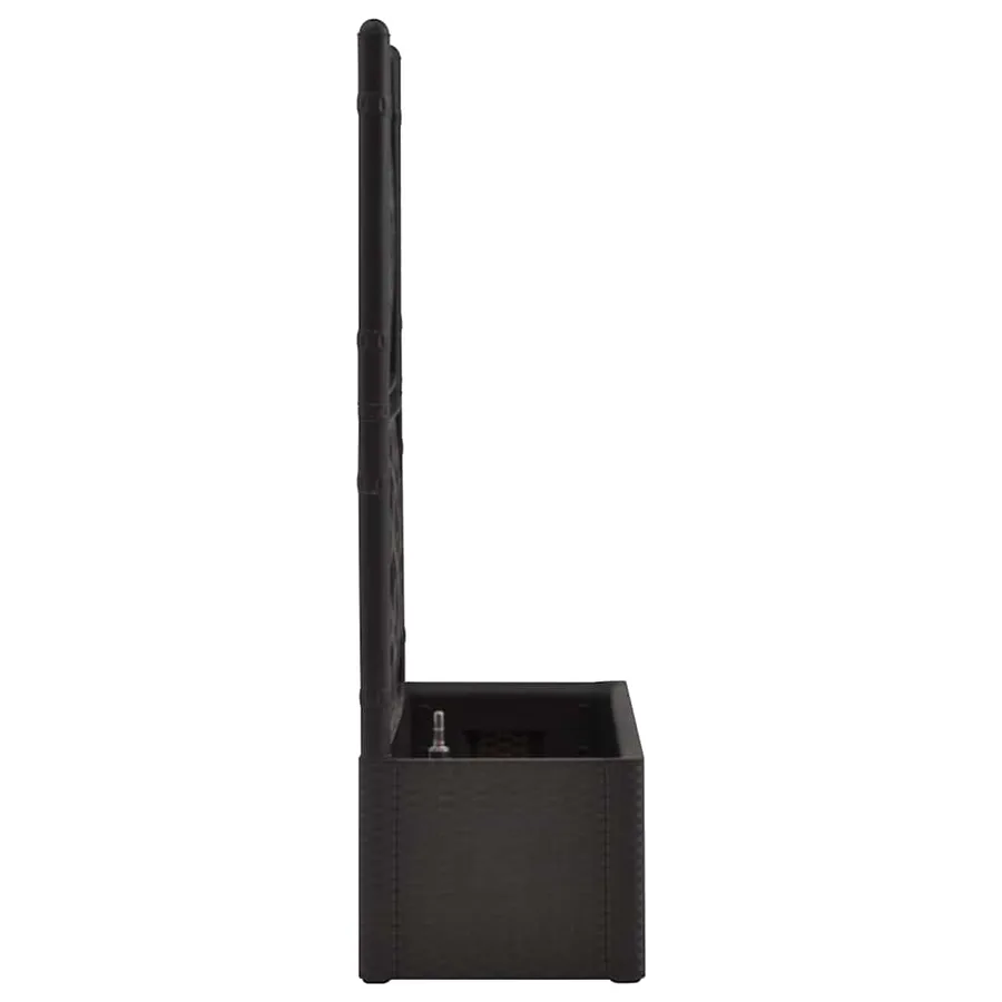 Lit surélevé de jardin treillis système d'arrosage Anthracite - 5