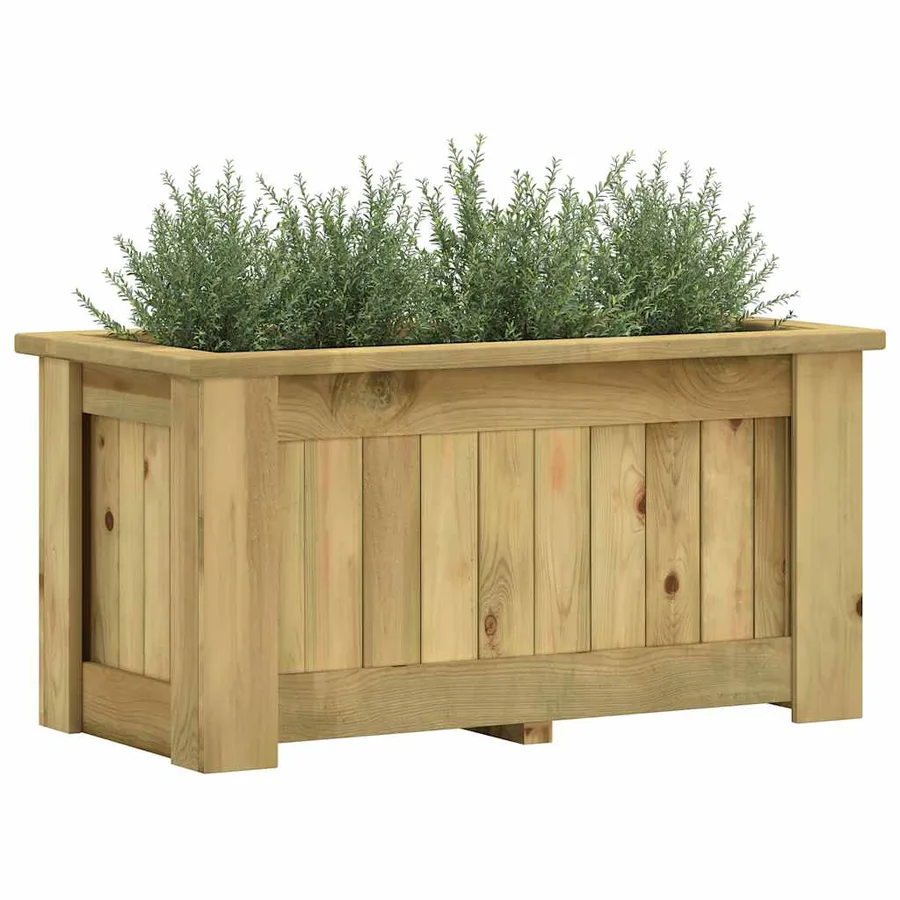 Jardinière surélevée 100x50x50 cm Bois de pin imprégné - 4