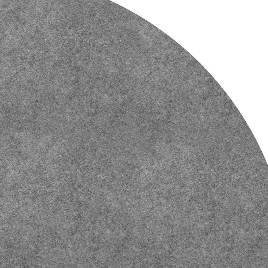 Bâche de piscine gris clair Ø366 cm géotextile polyester - 4