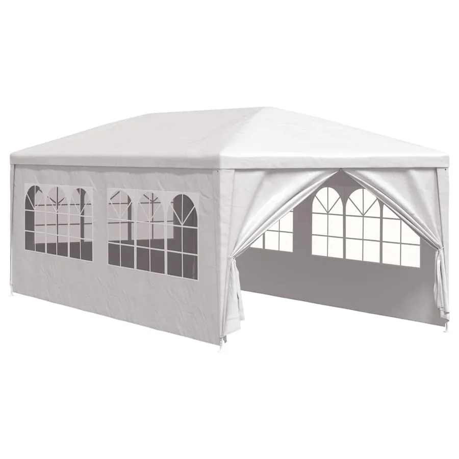 Tente de réception 3 x 6 m Blanc - 2