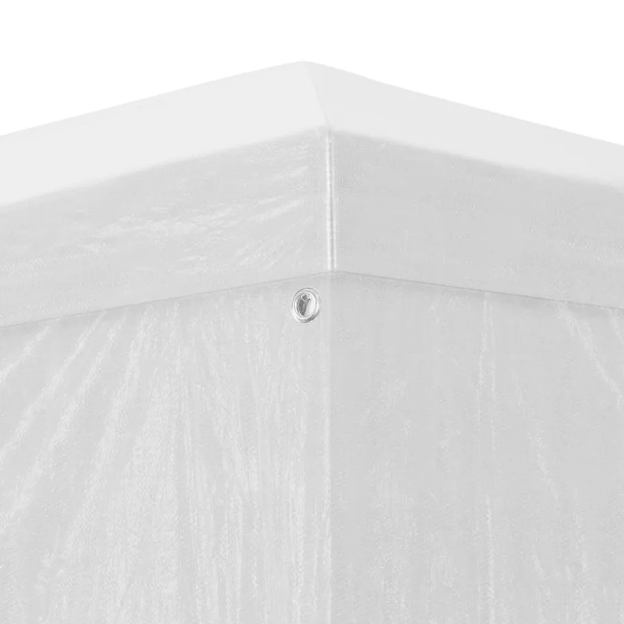 Tente de réception 3 x 6 m Blanc - 9
