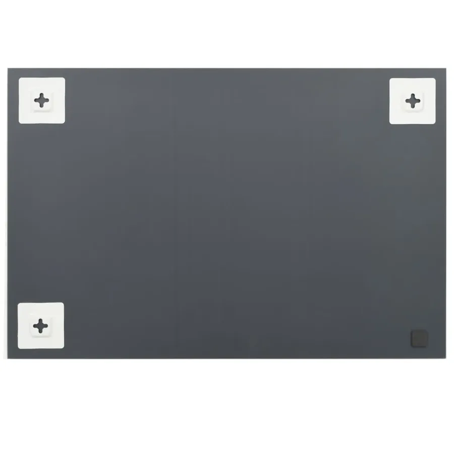Miroirs muraux 2 pcs 60x40 cm Rectangulaire Verre - 3