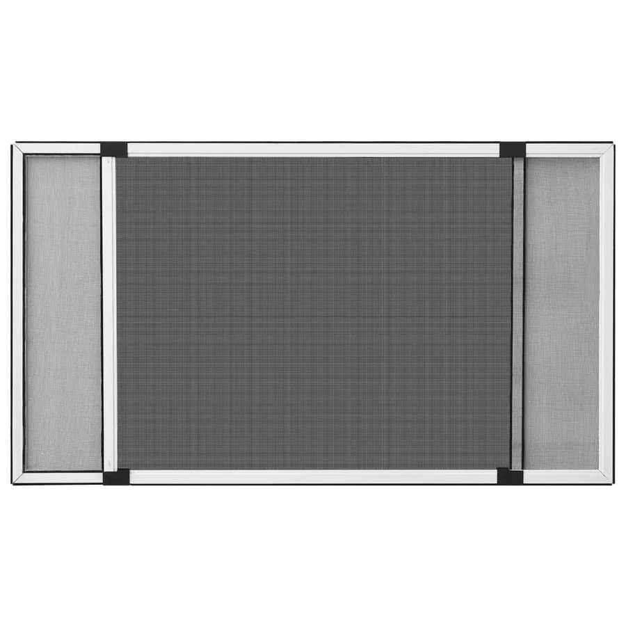Moustiquaire extensible pour fenêtres Blanc (100-193)x75 cm - 2