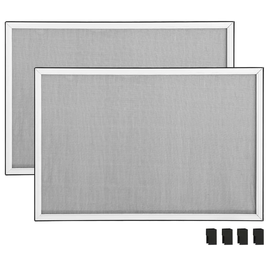 Moustiquaire extensible pour fenêtres Blanc (100-193)x75 cm - 5