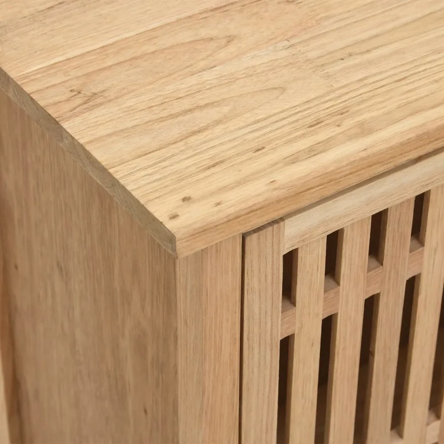 Armoire de salle de bain 66x29x61,5 cm Bois massif de noyer - 6