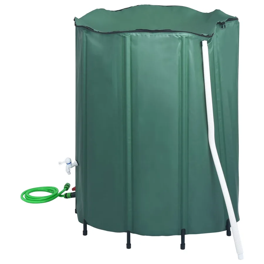 Réservoir pliable d'eau de pluie avec robinet 1000 L - 4