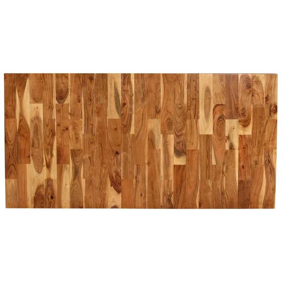 Ensemble de tables à manger 7 pcs Manguier et acacia massif - 9
