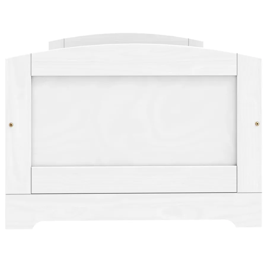 Lit de jour avec 5 tiroirs blanc 90x200 cm pin massif IRUN - 6