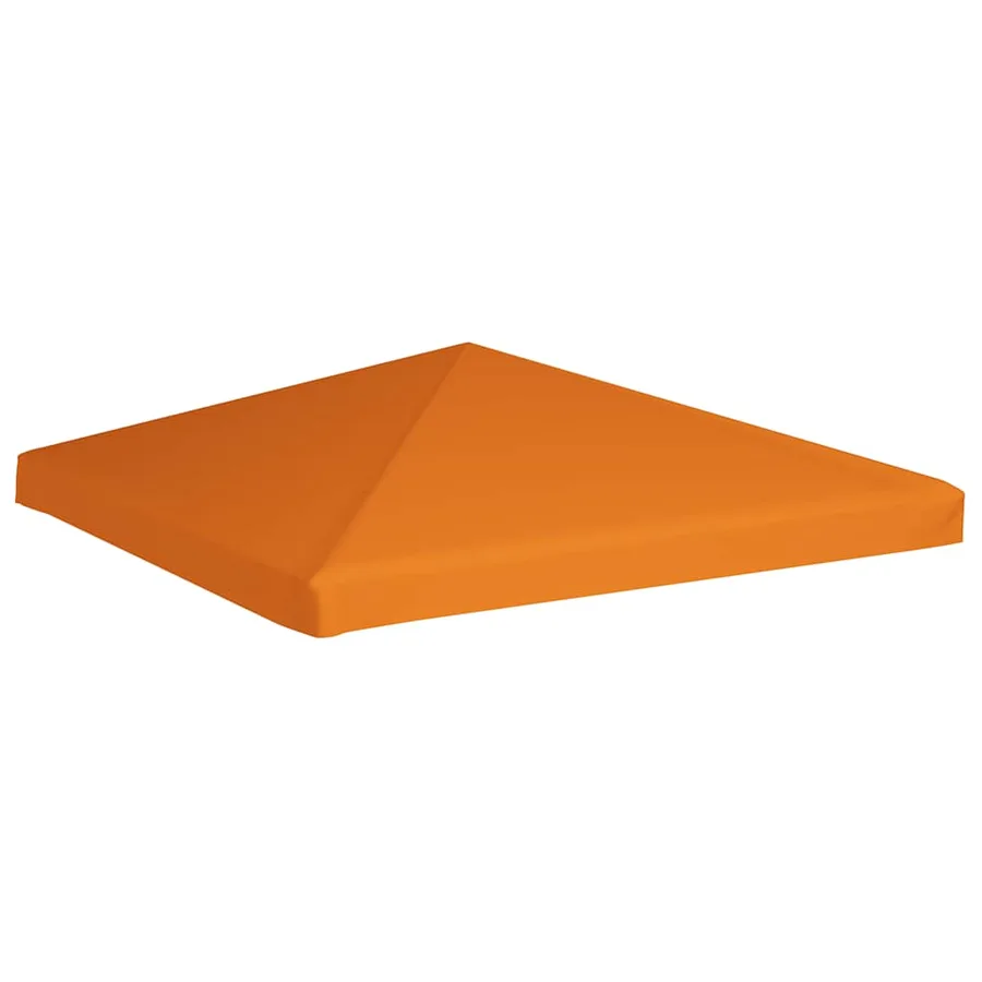 Toile supérieure de belvédère 310 g / m² 3 x 3 m Orange - 2