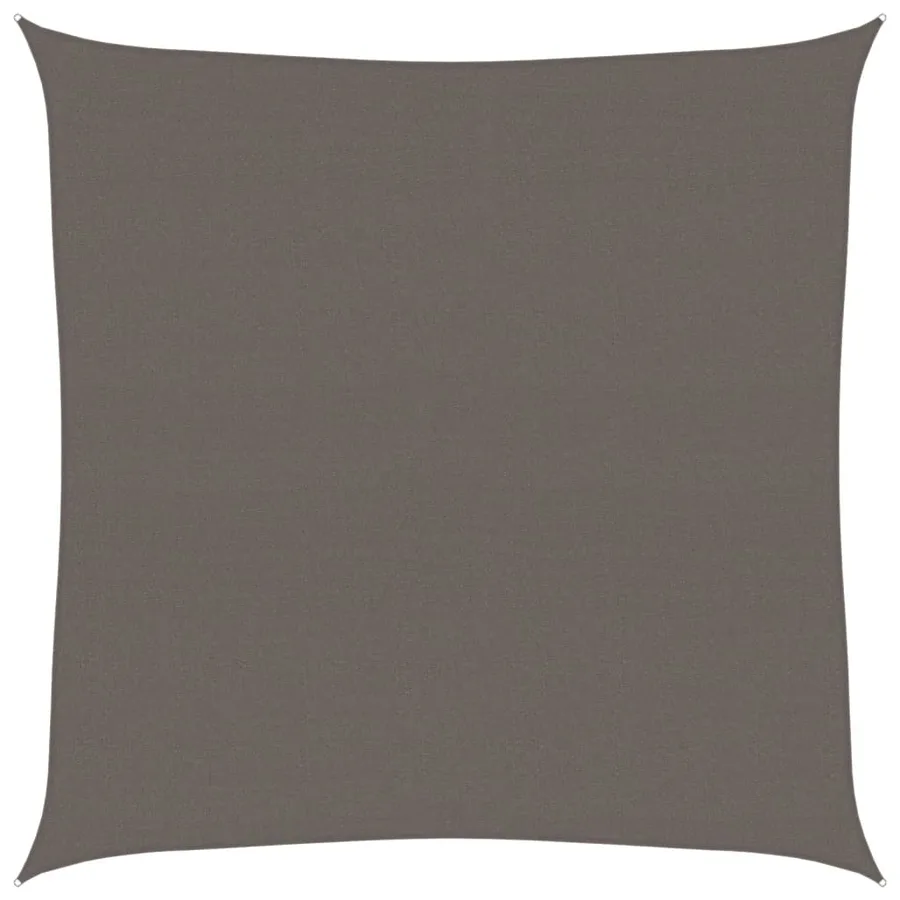 Voile d'ombrage 160 g/m² Anthracite 4,5x4,5 m PEHD - 2