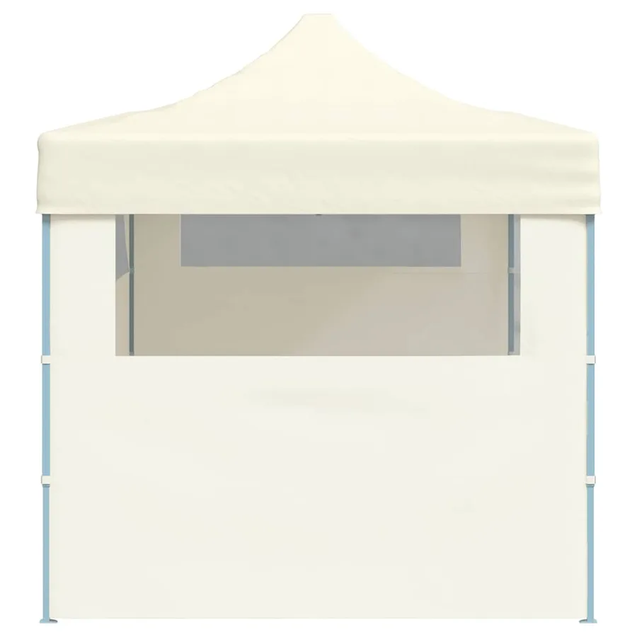 Tente de réception pliable crème 3 x 6 m - 5