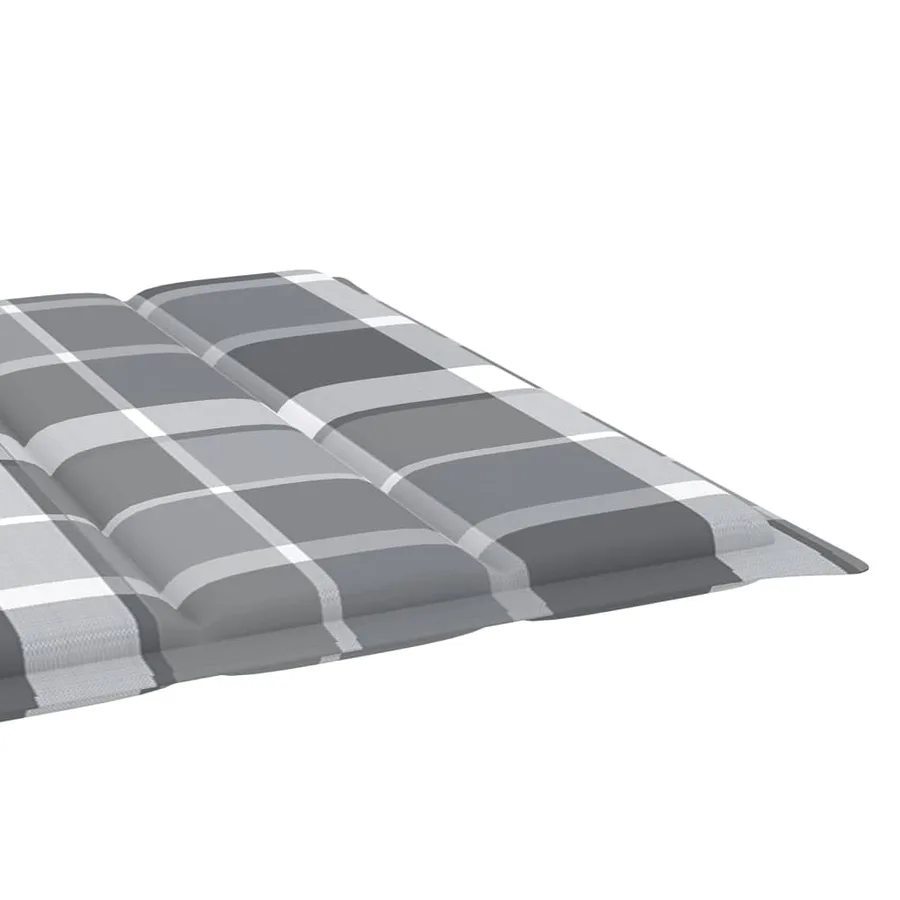 Chaise longue de jardin avec coussin Bois d'acacia solide - 10