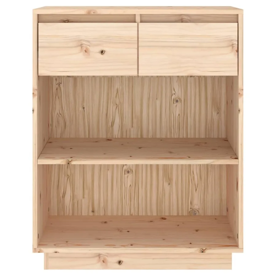 Armoire console 60x34x75 cm Bois de pin solide - 5