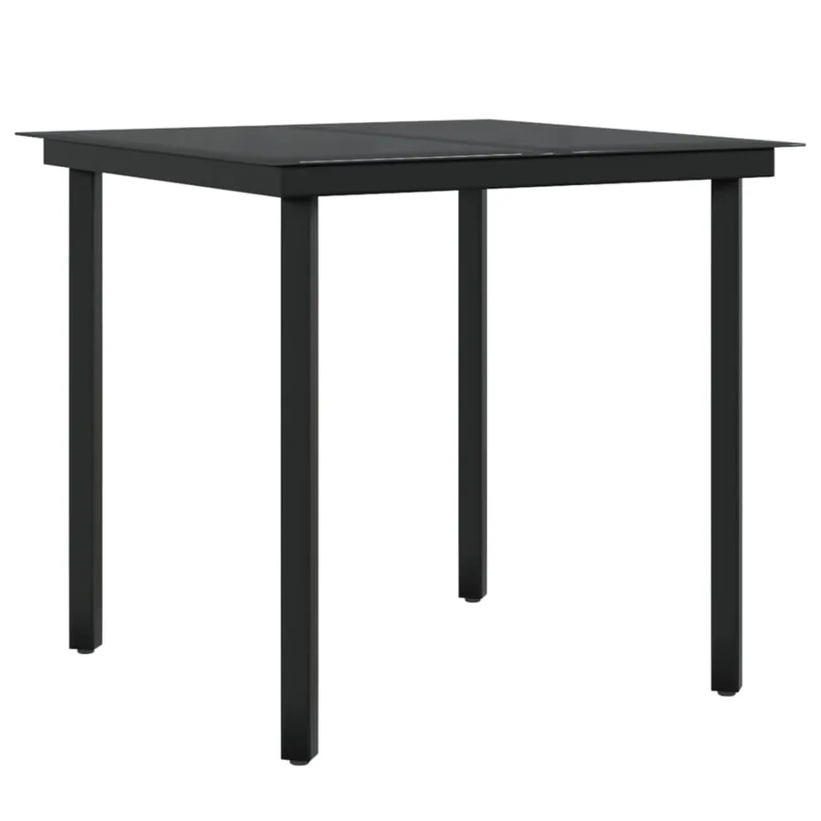 Ensemble à manger de jardin avec coussins 3 pcs marron - 5