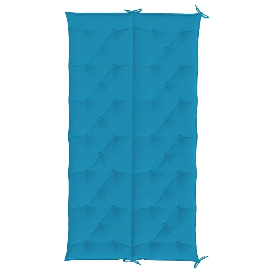 Coussin de banc de jardin bleu clair tissu oxford - 6