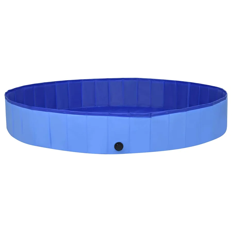 Piscine pliable pour chiens Bleu 300x40 cm PVC - 2