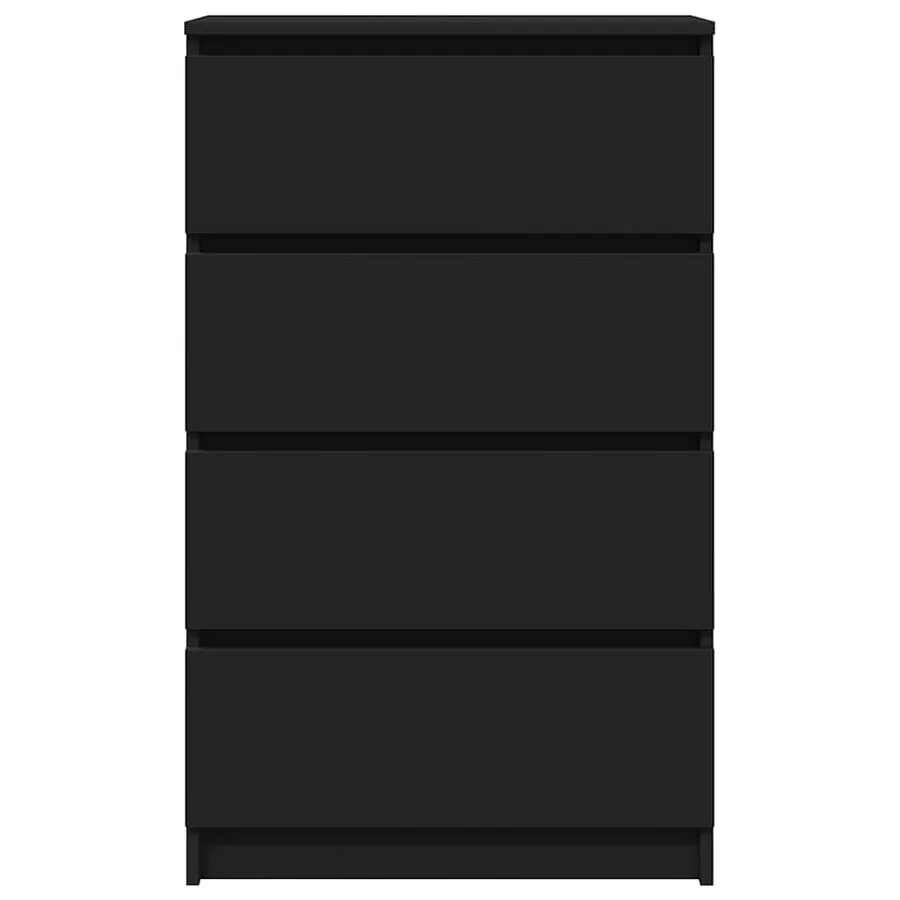Buffet Noir 60x35x98,5 cm Bois d'ingénierie - 6