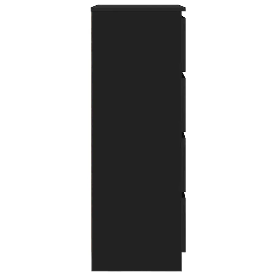 Buffet Noir 60x35x98,5 cm Bois d'ingénierie - 7