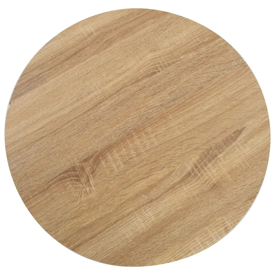 Table de bistro Marron clair 80 cm MDF - 2