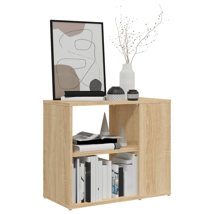 Armoire latérale Chêne sonoma 60x30x50 cm Bois d’ingénierie - 3